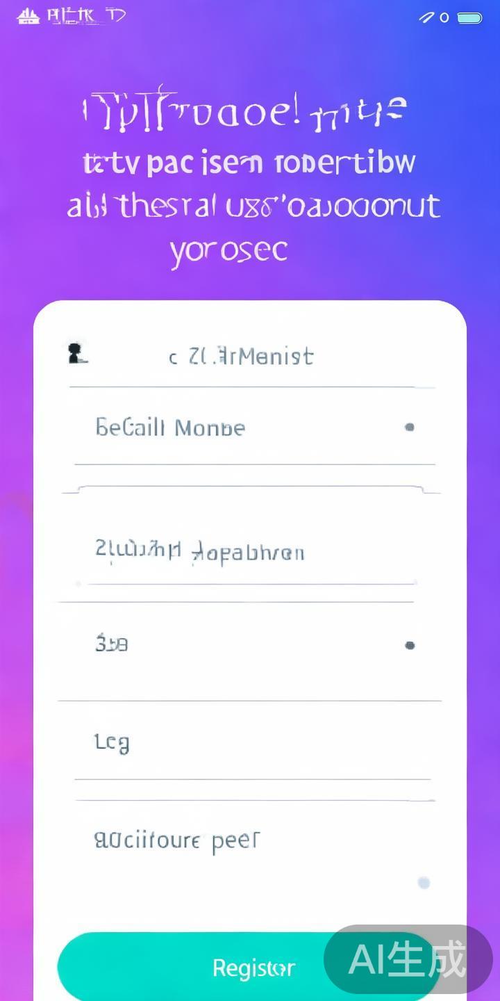 4.注册账号
下载安装后，打开应用，点击注册按钮
